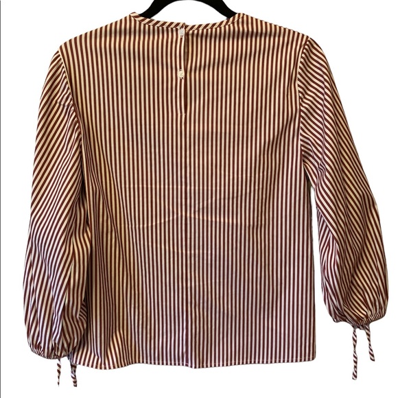 EXPRESS Striped Shift Top | Sz S - Picture 2 of 5